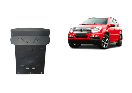 Stahl Unterfahrschutz für Motor SsangYong Rexton 2 (2007-2017)