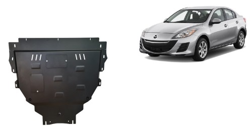 Stahl Unterfahrschutz für Motor Mazda 3 (2008-2014)