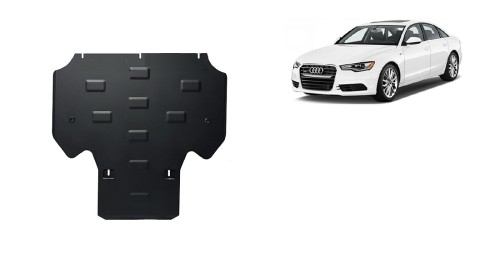 Stahl Unterfahrschutz für Getriebe Audi A6 (2011-2018)