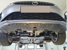 Stahl Unterfahrschutz für Motor Opel Corsa F (2019-2026)