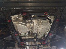 Aluminium Unterfahrschutz für Motor Renault Express (2021-2026)