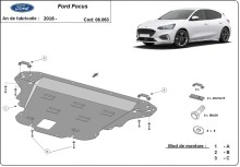 Stahl Unterfahrschutz für Motor Ford Focus 4 (2018-2026)