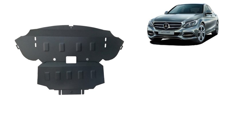 Stahl Unterfahrschutz für Motor Mercedes C-Class W205 (2014-2021)