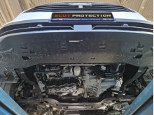 Aluminium Unterfahrschutz für Motor Ford Tourneo Custom (2023-2026)