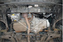 Stahl Unterfahrschutz für Motor Citroen C2 (2003-2009)