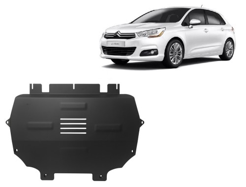 Stahl Unterfahrschutz für Motor Citroen C4 (2013-2018)
