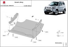 Aluminium Unterfahrschutz für Motor Suzuki Jimny (1998-2018)