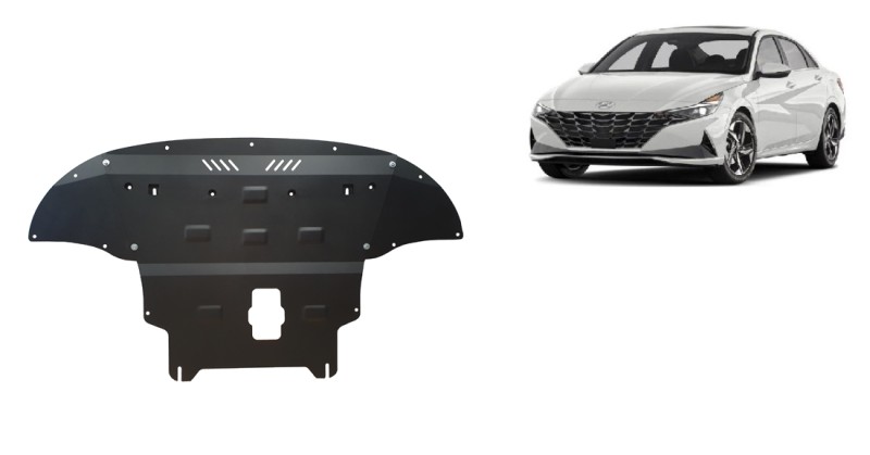 Stahl Unterfahrschutz für Motor Hyundai Elantra (2021-2026)