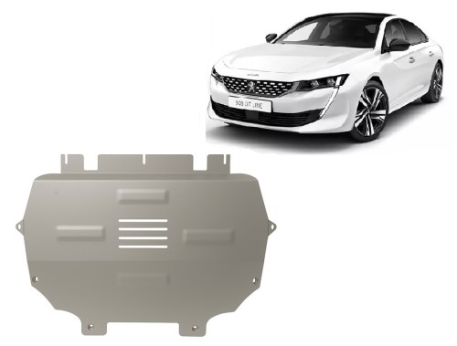 Aluminium Unterfahrschutz für Motor Peugeot 508 (2019-2026)