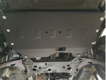 Stahl Unterfahrschutz für Motor, Getriebe Ford Transit Custom (2013-2020)