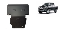 Stahl Unterfahrschutz für Motor Mitsubishi L200 (1998-2007)