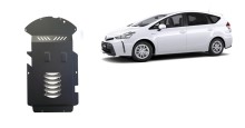 Stahl Unterfahrschutz für Katalysator Toyota Prius 3+ (2011-2021)