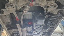 Stahl Unterfahrschutz für Katalysator Renault Master (2010-2021)