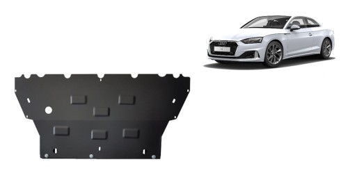 Stahl Unterfahrschutz für Motor Audi A5 (2017-2026)