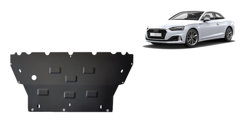 Stahl Unterfahrschutz für Motor Audi A5 (2017-2026)