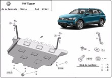 Stalowa Osłona pod silnik VW Tiguan (2016-2024) EAN