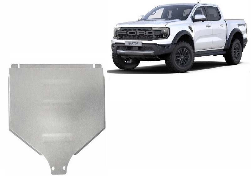 Aluminium Unterfahrschutz für Getriebe Ford Ranger Raptor (2023-2026)