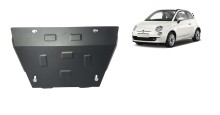 Stahl Unterfahrschutz für Motor Fiat 500 S (2007-2026)