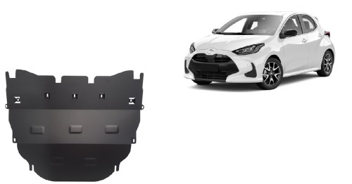 Stahl Unterfahrschutz für Motor Toyota Yaris XP210 (2021-2026)
