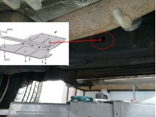 Stahl Unterfahrschutz für Getriebe, Differential Volkswagen Amarok (2010-2022)