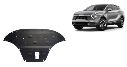 Stahl Unterfahrschutz für Motor Kia Sportage (2021-2026)