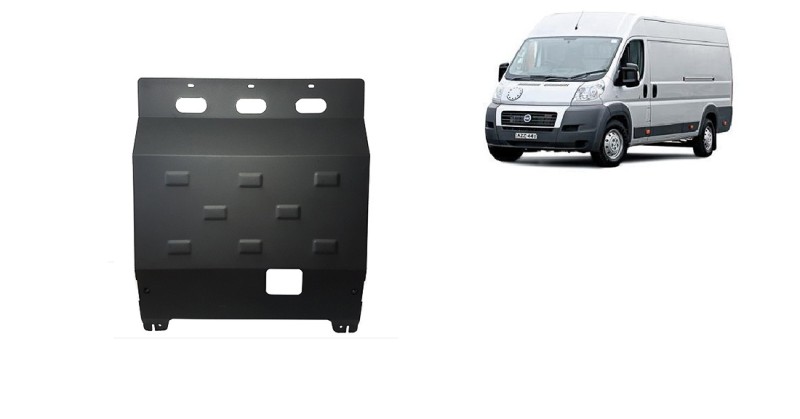 Stahl Unterfahrschutz für Motor Fiat Ducato (2006-2016)