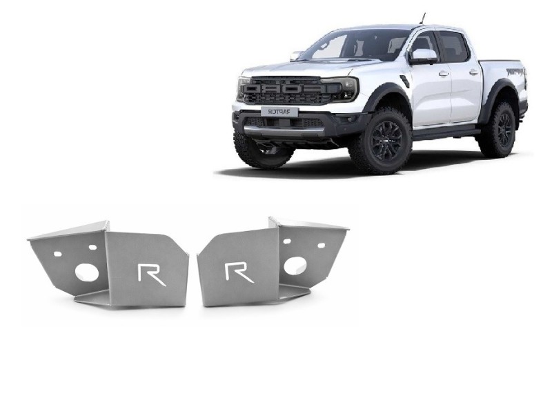 Aluminium Unterfahrschutz für Sensor des hinteren Längslenkers Ford Ranger Raptor (2023-2026)