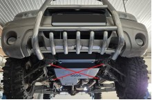 Stahl Unterfahrschutz für Getriebe Suzuki Grand Vitara XL-7 (1999-2005)