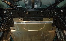 Stahl Unterfahrschutz für Motor Mazda 2 (2008-2014)
