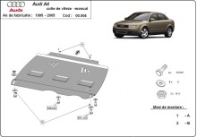 Stahl Unterfahrschutz für Getriebe Audi A4 B6 Schaltgetriebe (2000-2005)