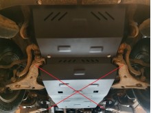Stahl Unterfahrschutz für Kühler Mitsubishi L200 (2015-2026)