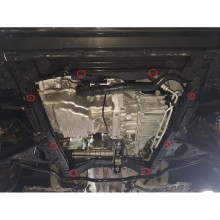 Aluminium Unterfahrschutz für Motor Renault Express (2021-2026)