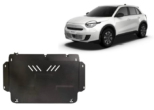 Stahl Unterfahrschutz für Motor Fiat 600 (2023-2026)
