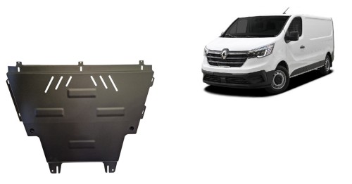 Stahl Unterfahrschutz für Motor Renault Trafic (2022-2026)