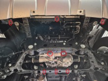 Stahl Unterfahrschutz für Motor Baic Beijing BJ60 (2022-2026)