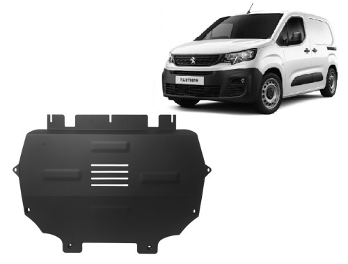 Stahl Unterfahrschutz für Motor Peugeot Partner (2018-2026)