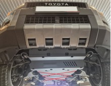 Stahl Unterfahrschutz für Kühler Toyota Land Cruiser 250 (2024-2026)
