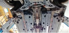 Stahl Unterfahrschutz für Katalysator Toyota Prius (2003-2009)