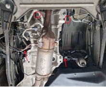 Stahl Unterfahrschutz für Katalysator Renault Trafic (2022-2026)