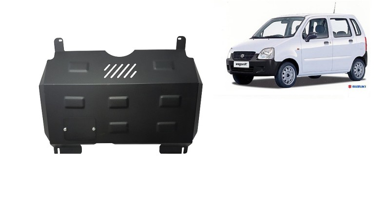 Stahl Unterfahrschutz für Motor, Getriebe Suzuki Wagon R+ (2000-2026)