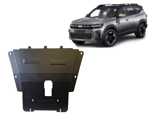 Stahl Unterfahrschutz für Motor Dacia Bigster 4x2 (2025-2026)