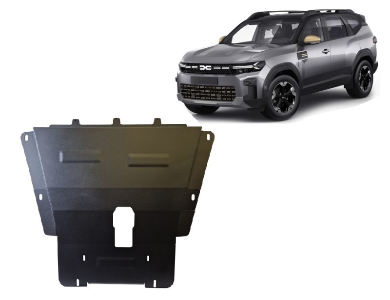 Stahl Unterfahrschutz für Motor Dacia Bigster 4x2 (2025-2026)