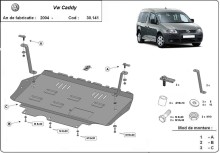 Stalowa Osłona pod silnik VW Caddy (2003-2012) EAN