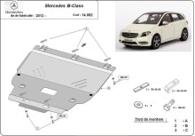Stahl Unterfahrschutz für Motor Mercedes B-Class W246 (2011-2019)