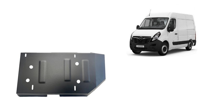 Stahl Unterfahrschutz für AdBluetank Opel Movano (2022-2026)