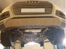 Stahl Unterfahrschutz für Getriebe Audi Q8 (2018-2026)
