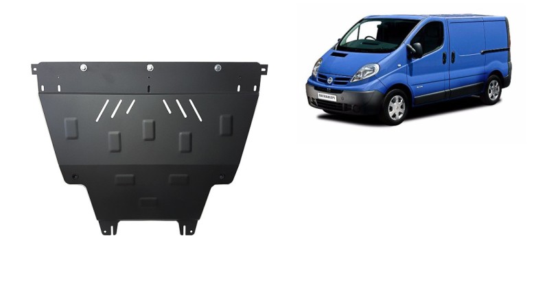 Stahl Unterfahrschutz für Motor Nissan Primastar (2001-2015)