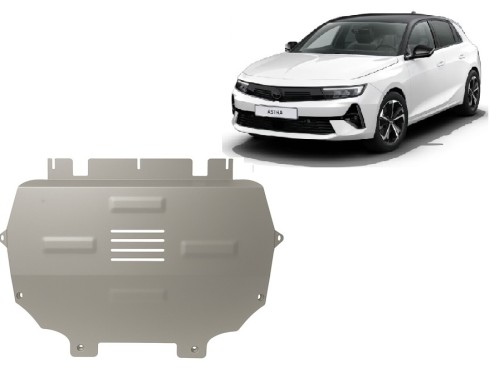 Aluminium Unterfahrschutz für Motor Opel Vauxhall Astra (2001-2026)