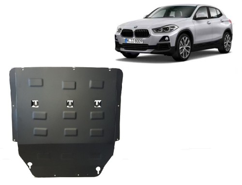 Stahl Unterfahrschutz für Motor BMW X2 F39 (2017-2022)