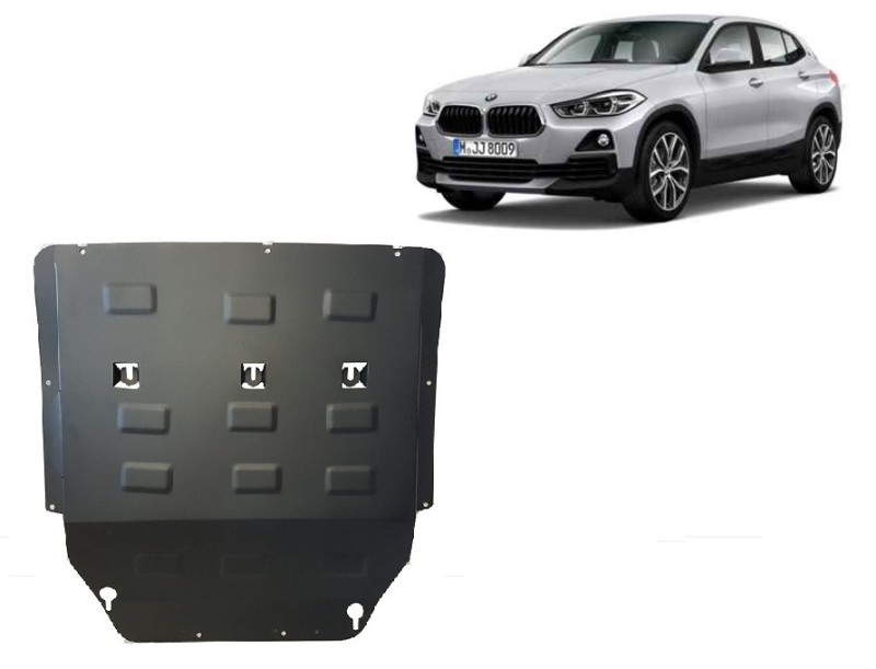 Stahl Unterfahrschutz für Motor BMW X2 F39 (2017-2022)